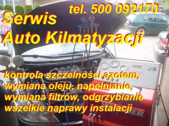 Serwis Klimatyzacji Samochodowej Napełnianie Naprawy