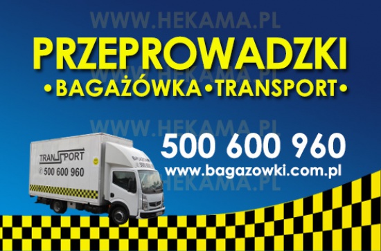 Bagażówka 5OO 6OO 96O Transport Mebli .