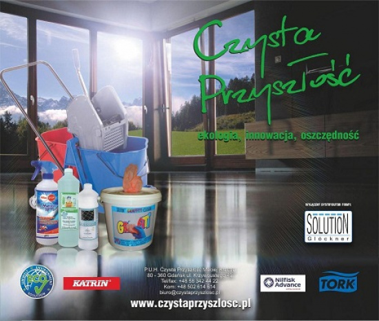 Profesjonalna chemia oraz sprzęt do utrzymania czystości