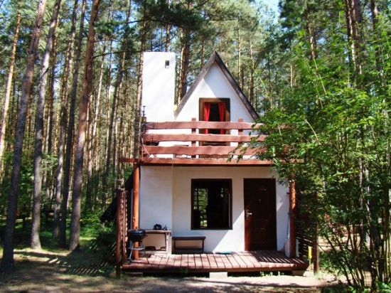 domek letniskowy nad jezioerm B.Tucholskie
