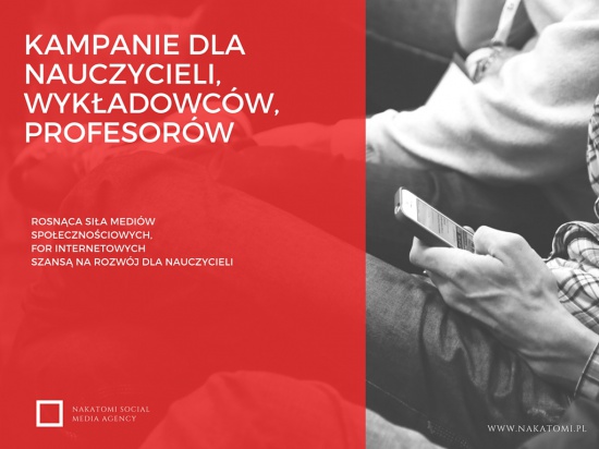 Kampanie dla nauczycieli, wykładowców, profesorów – Nakatomi