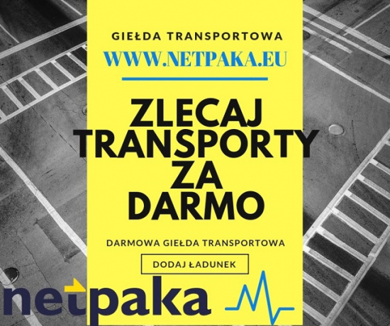 Uwaga! Zlecaj transporty za darmo! Każdy rodzaj ładunku! Sprawdź!