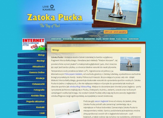 Noclegi nad morzem - Zatoka Pucka Serwis Internetowy