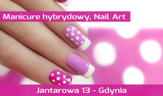 Manicure hybrydowy, Nail Art - Atelier Paznokci Marie