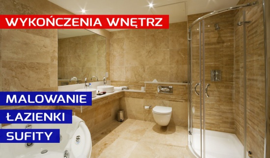 Wykończenia wnętrz | Łazienek | Malowanie | Sufity | TANIO