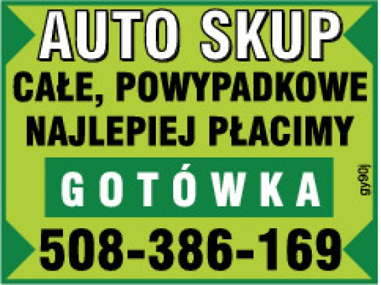 SKUP AUT ZA GOTOWKE 500-847-015 KAZDY STAN,GOTOWK