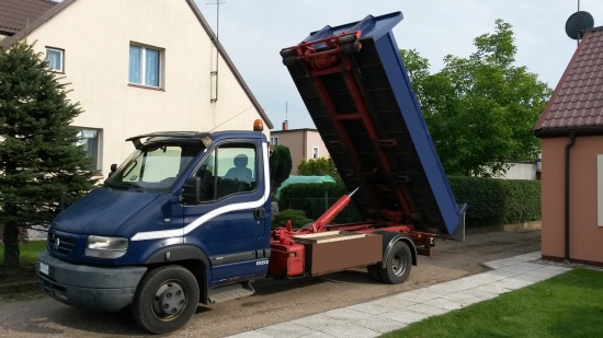 WYNAJEM WYWROTKA TRANSPORT ŻWIR PIASEK ZIEMIA GRUZ