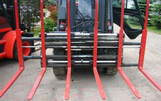 Widły potrójne do palet paletyzer DURWEN DRPK 30C CargoLifts