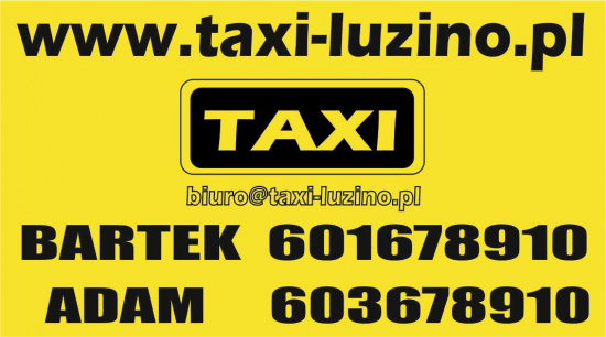 ŻÓŁTE TAKSÓWKI TAXI-LUZINO